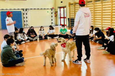 Addestramento di cani per Pet Therapy
